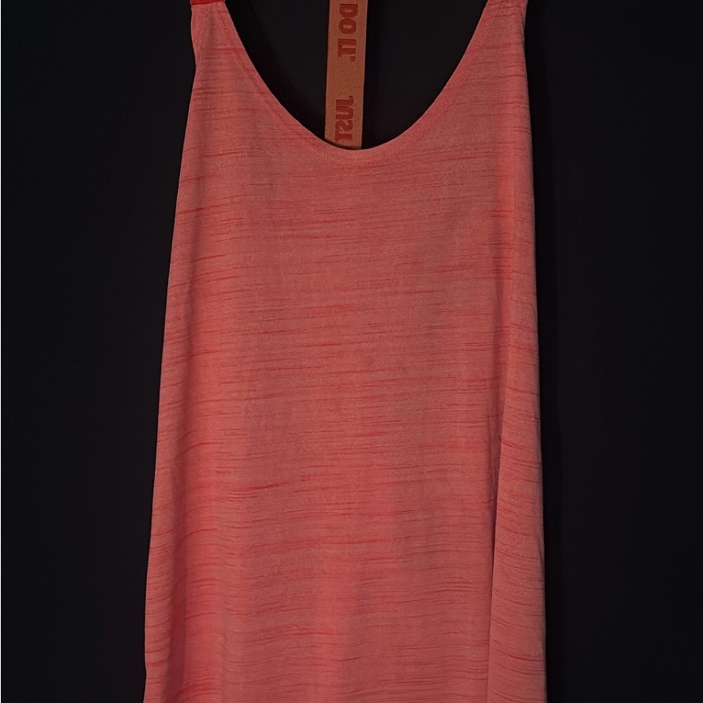 Nike Coral Orange Racerback Athletic Tank